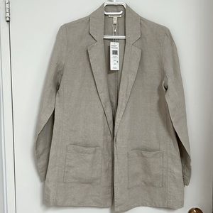 Eileen Fisher linen blazer XS NWT